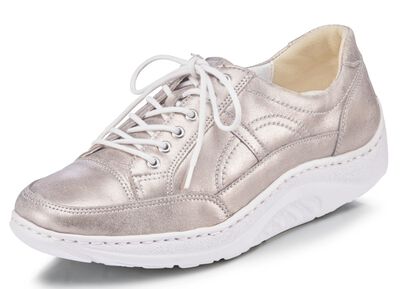 Waldl&auml;ufer, bekv&auml;ma damskor med sn&ouml;rning, bredd H, sula med rullfunktion 