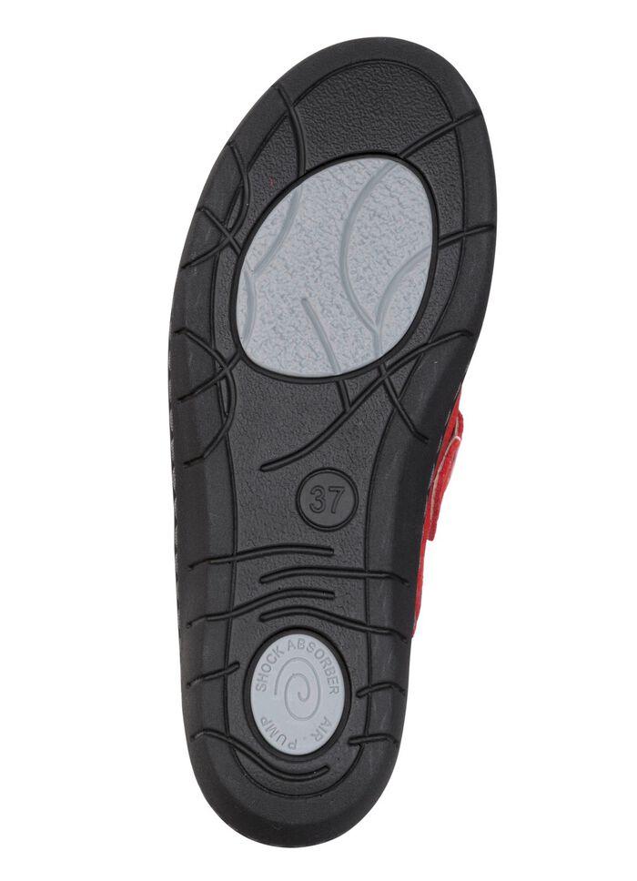 ELENA EDEN, klassiska damtr&auml;skor, vidd H, med uttagbar fotb&auml;dd 