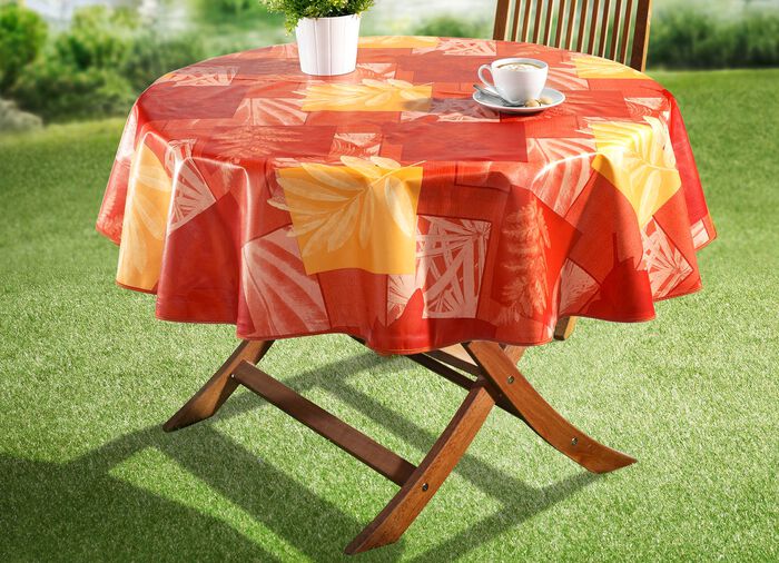 Vaxduksserie med f&auml;rgkoordinerad biasbindning JORD