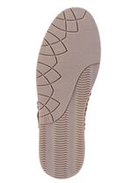 Gemini sandal av mjukt nappal&auml;der med dekorativa perforeringar PUDERROS&Eacute;