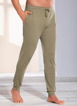 S&ouml;mn- och fritidsbyxor med ekologisk bomull, muddar och dragsko 