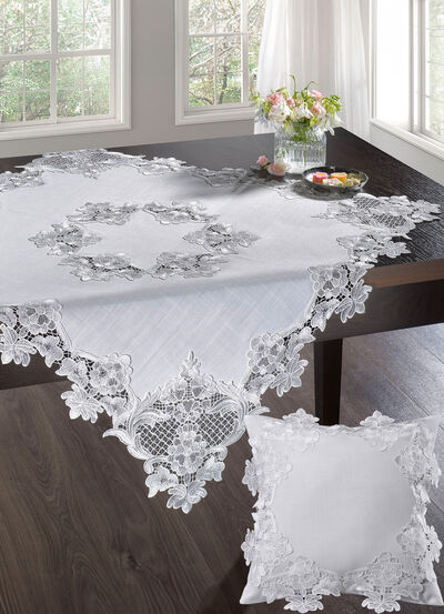 Vacker duk eller örngott 