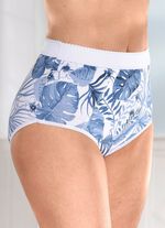 Fyra paket formade trosor med f&ouml;rst&auml;rkt magomr&aring;de 