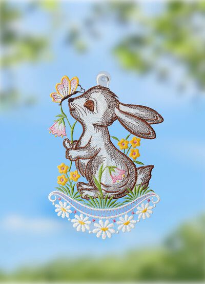 P&aring;skf&ouml;nsterbild av &auml;kta Plauenspets 