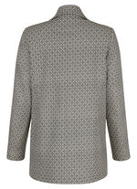 Kavaj med grafisk design 