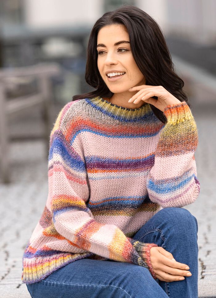 Kraftig stickad tr&ouml;ja 