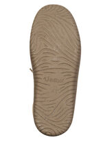 Fodrade herrtofflor med lammskinn BEIGE