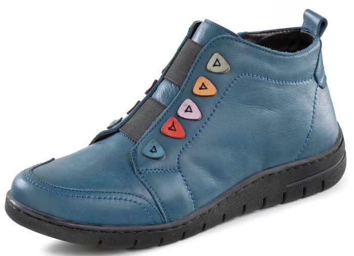 ELENA EDEN, fodrade damst&ouml;vlar, vinterskor, bredd H, med uttagbar fotb&auml;dd 