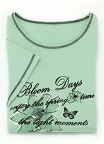 F&ouml;rpackning med tv&aring; nattlinnen, korta &auml;rmar med rund hals 