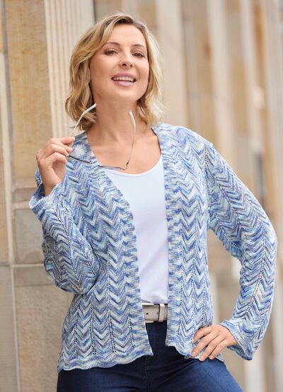 Kofta med en fin f&auml;rggradering 