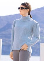 Tr&ouml;ja med alpackam&ouml;nster 