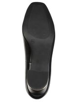 ELENA EDEN, eleganta dampumps, vidd G, med l&auml;derfoder SVART