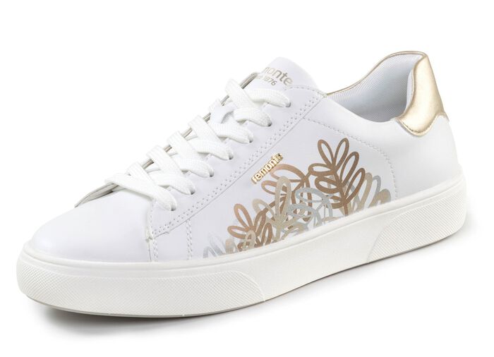 Remonte sneakers med lekfullt blomm&ouml;nster 