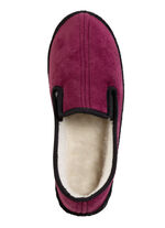 Velourtofflor som andas BORDEAUXSVART