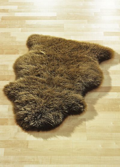 Matta gjord av äkta merino lammskinn, , large