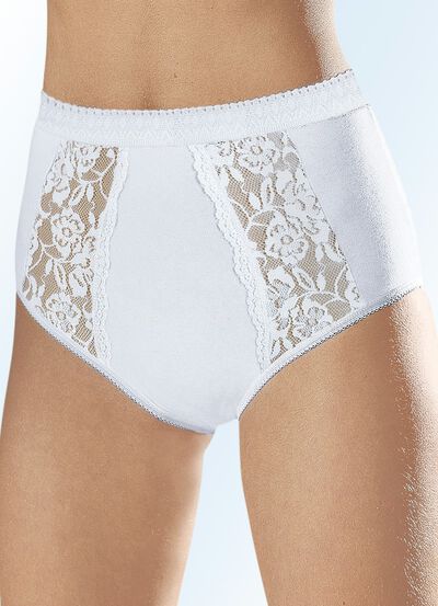 Trosor i fempack med elastiska spetsinfällningar, , large