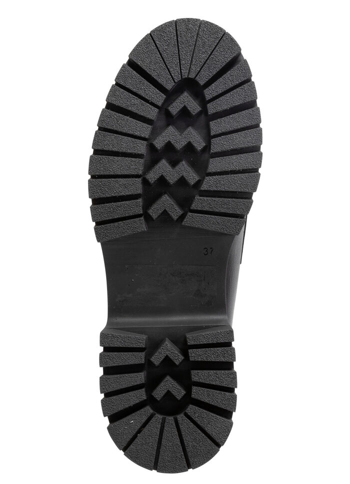 ELENA EDEN loafers med metallsmycken SCHWARZ