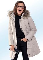 Kort dunkappa i 2 f&auml;rger med diamantquiltning KITT