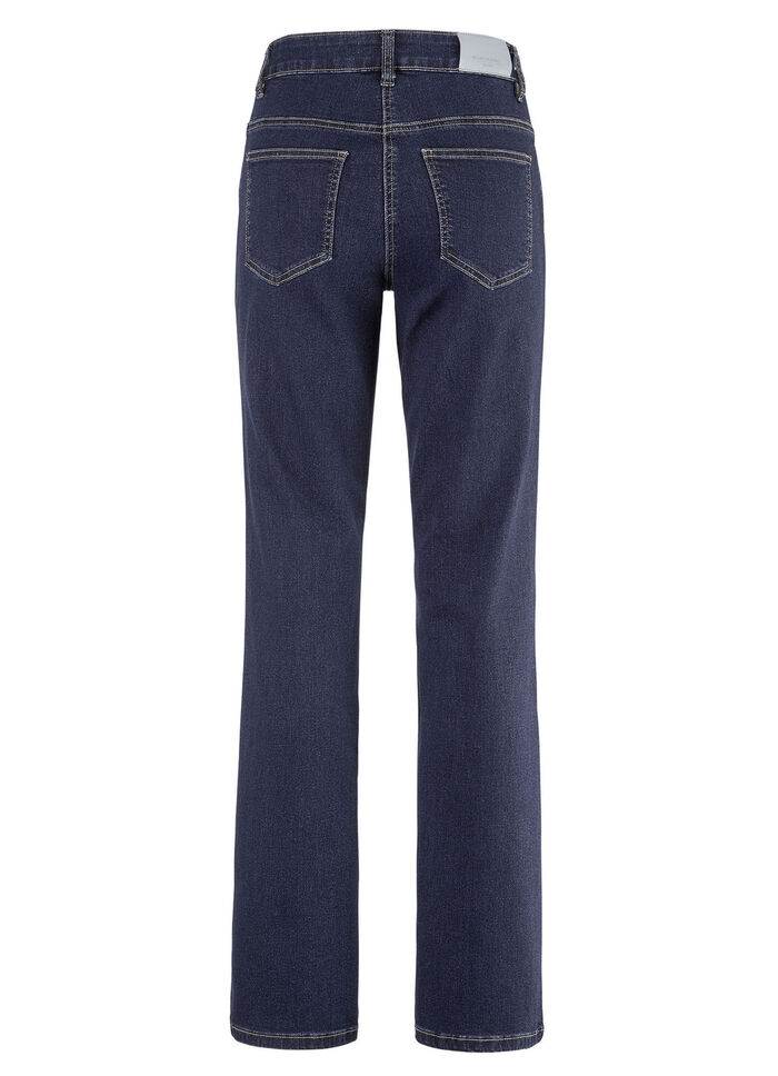 Lyxiga jeans med dekorativa strassstenar 