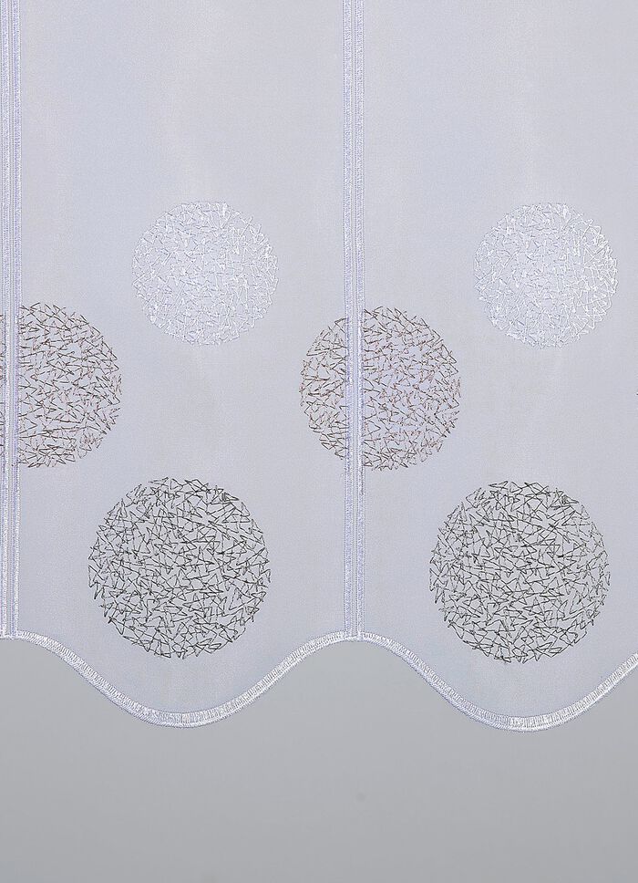 Kort rullgardin med v&aring;gig kant 