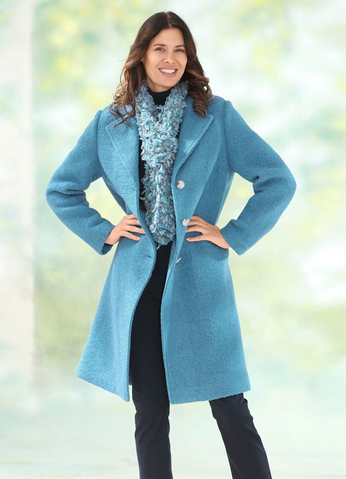 Kappa med lapelkrage 