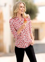 Blus med hj&auml;rtan 