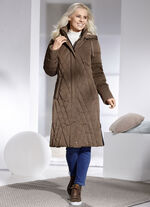 Jacka med avtagbar huva VALNÖT