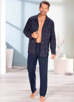 Pyjamas fr&aring;n Pastunette f&ouml;r m&auml;n med kn&auml;ppt topp 