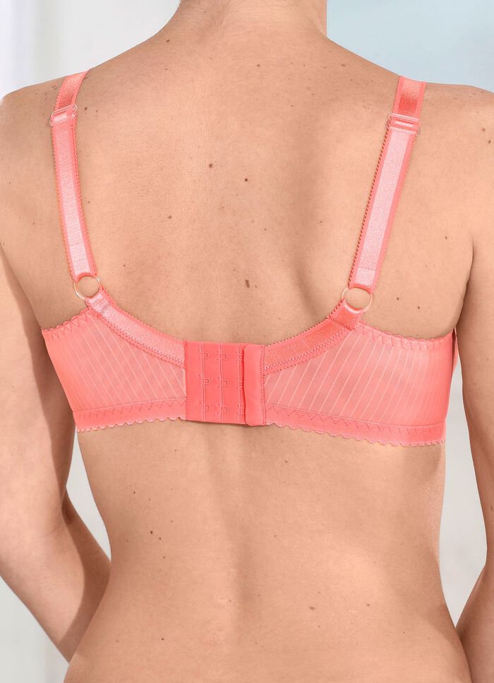 Laurina-bh med diskret randig design 
