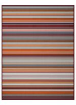 T&auml;cke med velourkant FLERF&Auml;RGAD