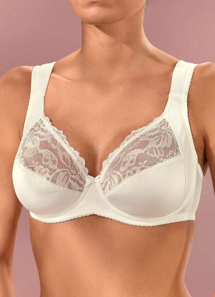 Viania tv&aring;pack bygelbeh&aring;ar med elastisk spets 