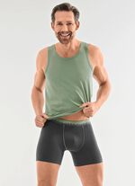 Trepack byxor med res&aring;r i midjan 