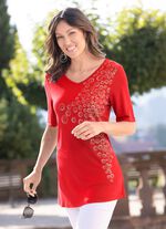 L&aring;ngtr&ouml;ja med glimmertryck 