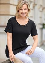 Skjorta med strassstenar 