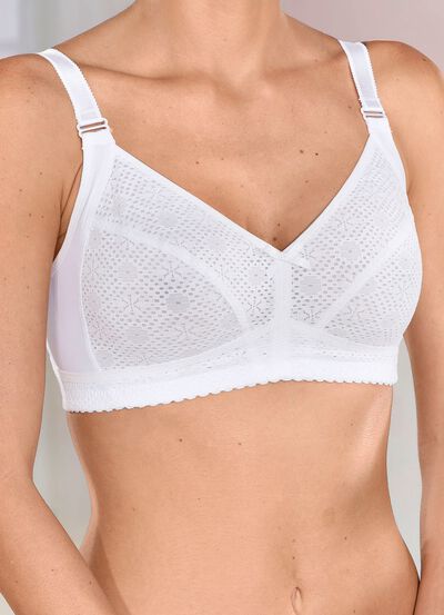 BH med vacker genombruten spets 