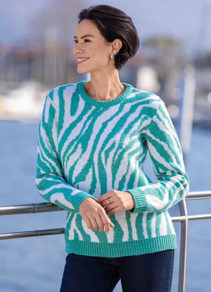 Tr&ouml;ja med en fluffig mjuk k&auml;nsla 