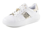 Sneakers med trollslända metallsmycken VITT GULD