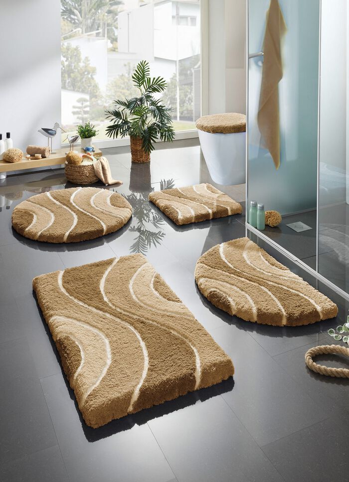 Underbart mjukt badrumsset CAPPUCCINO