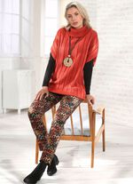 Pulloverväst med stretchig look 