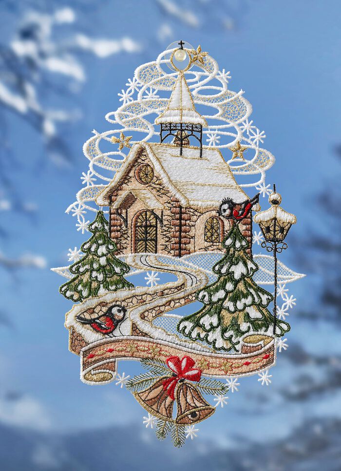 F&ouml;nsterbildskapell av &auml;kta Plauenspets 