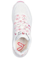 SKECHERS sneakers med snörning med sött hjärttryck, 