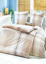 Icke-järn sänglinne set från Biberna BEIGE