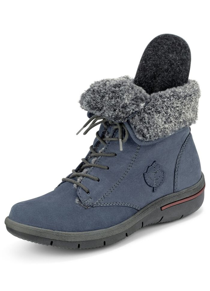 K&auml;ngor fr&aring;n Waldl&auml;ufer med mjuk kant i fuskp&auml;ls JEANS BL&Aring;