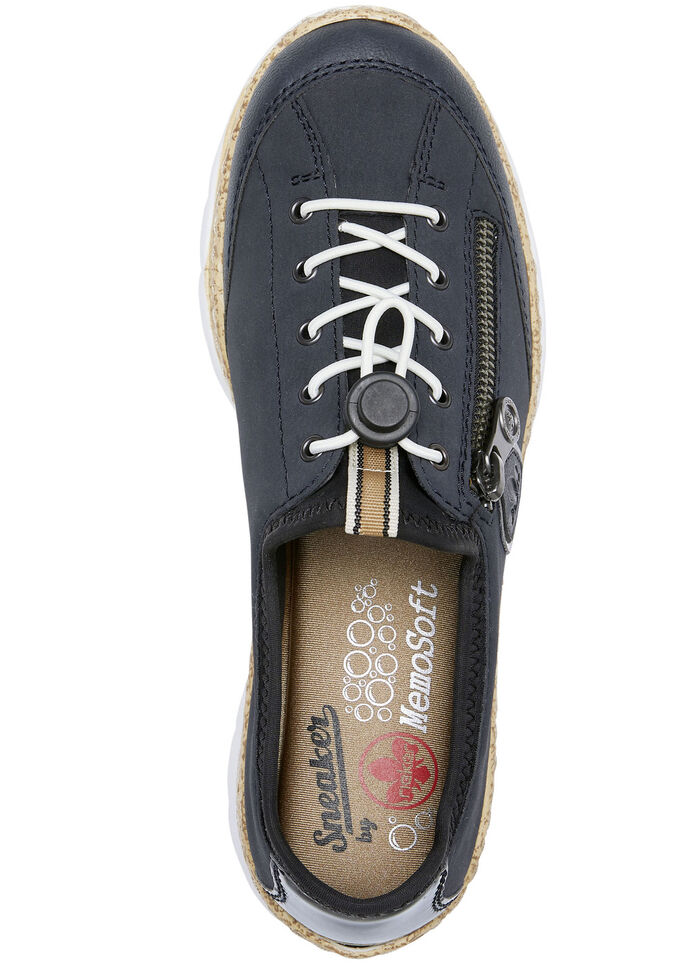Rieker, sportiga damsneakers, med MemoSoft-innersula, 