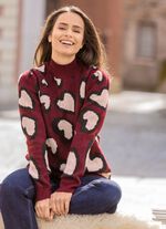 Tr&ouml;ja med hj&auml;rtmotiv 