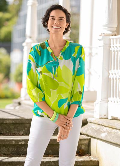 F&auml;rgglad tunika 