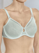 Triumph Signature genomskinlig minimizer bygel-bh med formade kupor MINT