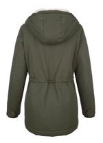 Funktionsjacka med fast huva 