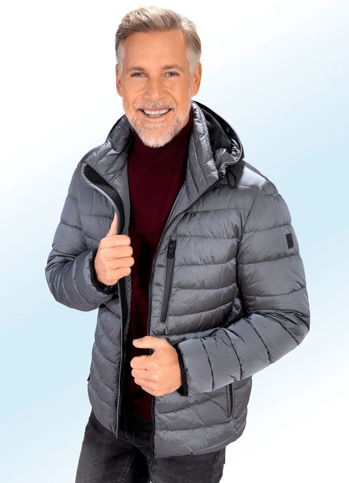 Quiltad kort jacka &rdquo;New Canadian&rdquo; 