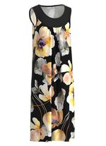 Kl&auml;nning med briljant f&auml;rgtryck design 